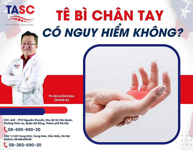 Chữa tê bì chân tay Trung Kính